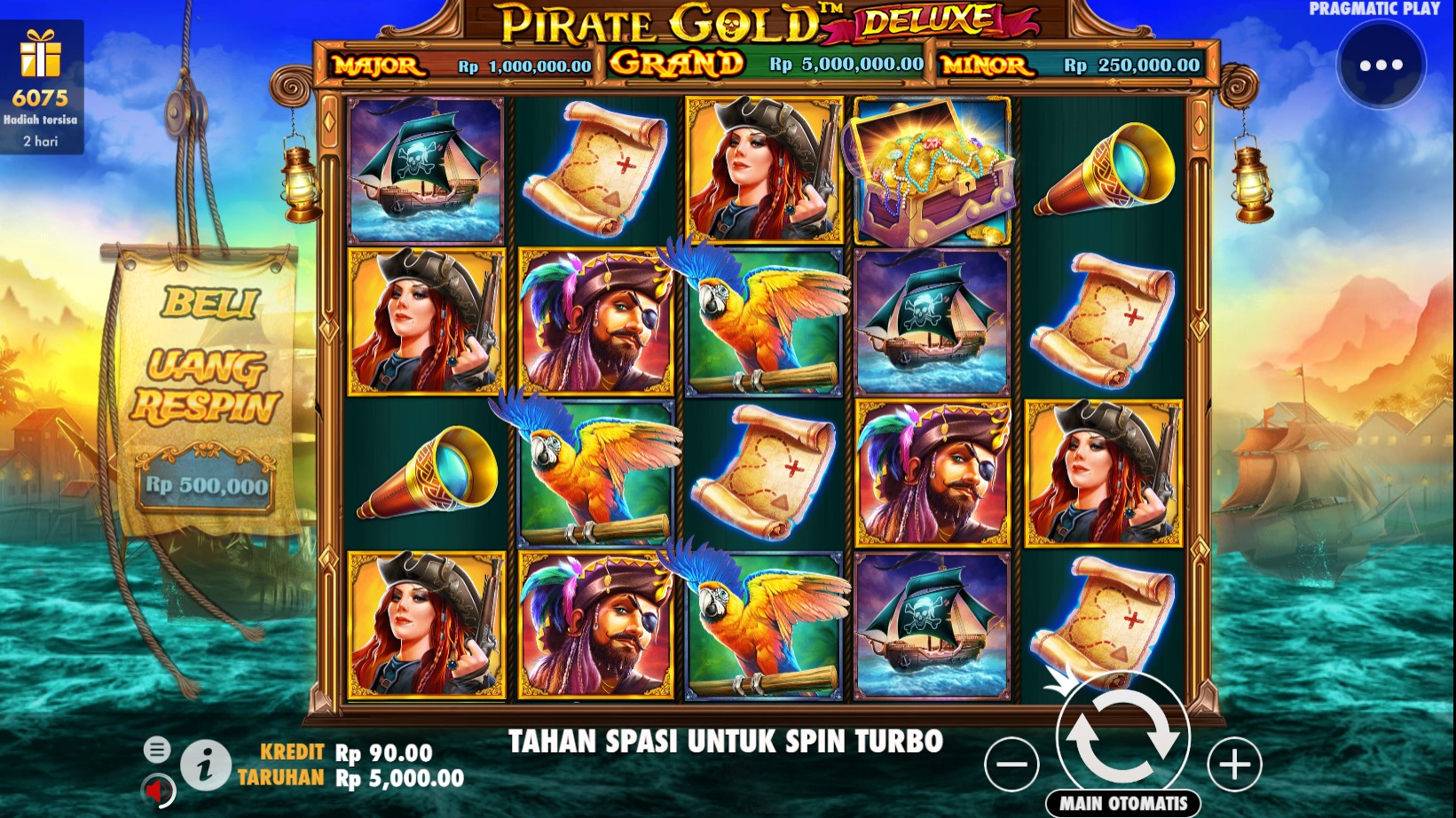 Mengarungi Lautan Kekayaan Panduan Lengkap Menang Bermain Pirate Gold Deluxe Pragmatic Play